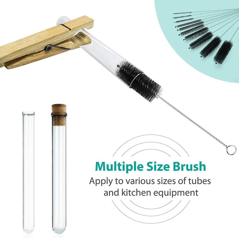 Bottle Cleaner Brushes Set Pipe Bong Cleaner Glass Tube Cleaning Brush Household gallery