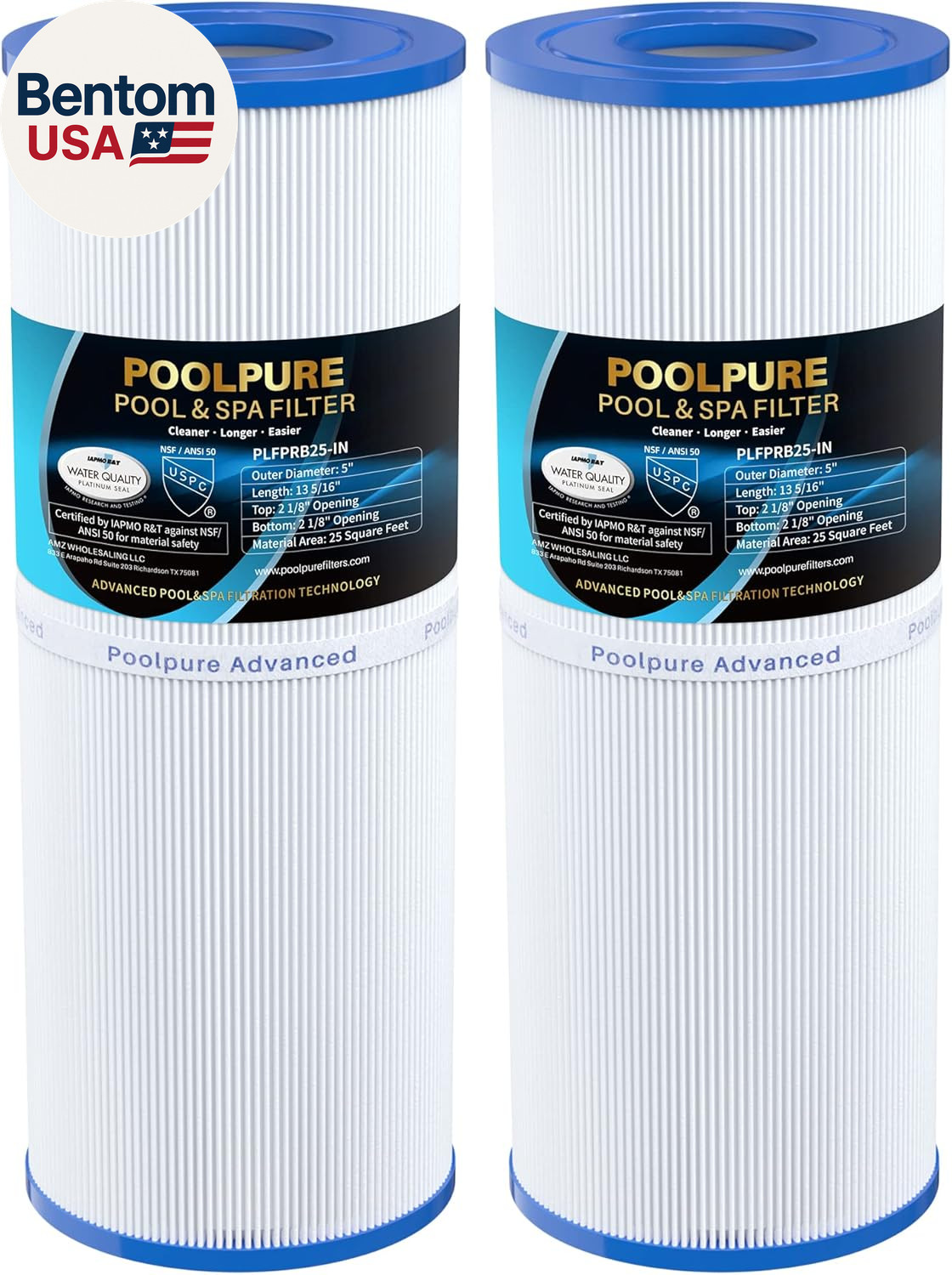 PLFPRB25-IN Hot Tub Filter Replace Unicel C-4326, Guardian 413-106, Filbur FC-23 gallery