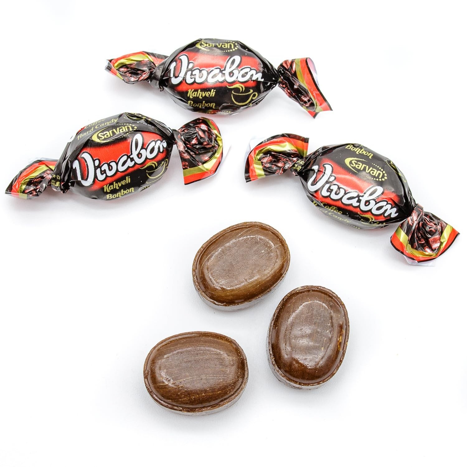Turkish Coffee Candy - 1 lb Bulk, Individually Wrapped, Hard Shell & Chewy Cente gallery