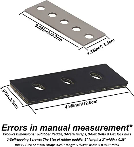 Universal IMPELLER KIT For SNOW BLOWER Modifies 1/4" 3-Blade Kits Two Stage Set gallery