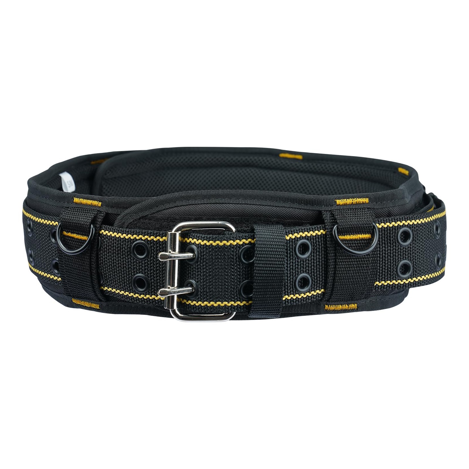 Padded Tool Belt With D Ring For Men Construction Strong Durable Double Metal Ro gallery
