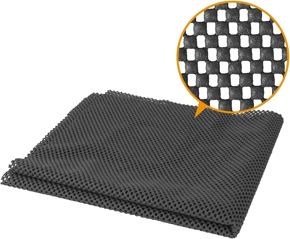 POWERTEC Non Slip Mat for Woodworking, Anti-Slip Drawer Shelf Liner, 24 x 48in gallery