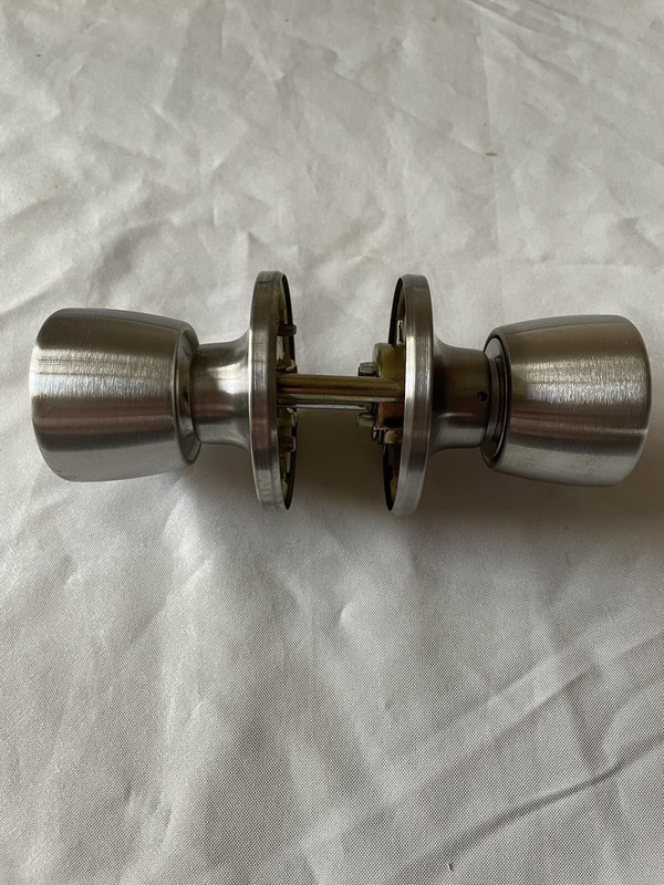 Hyper Tough Keyed Entry Doorknob Stainless Steel Finish ANSI Grade 3 gallery