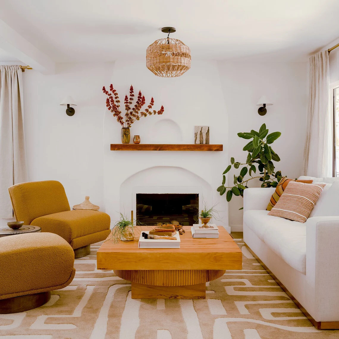 Modern Rug Hand Tufted Loop & Cut Pile Wool Area Rug For Home gallery