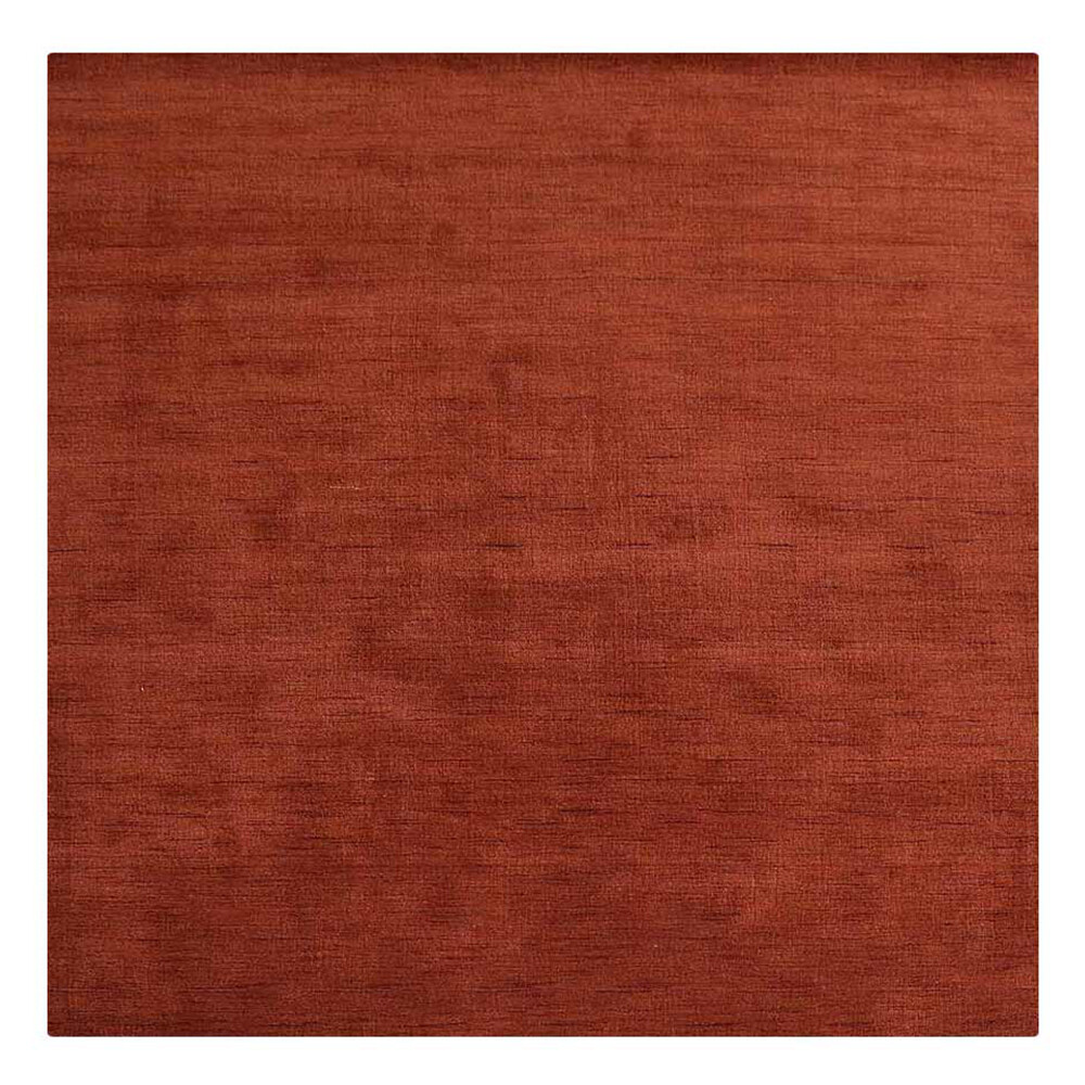 Eco-Friendly Hand Knotted Loom Wool Area Rug Solid Light Red BBH Homes BBL00888L gallery