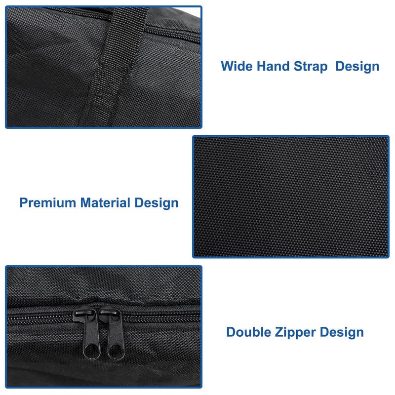 BBQ Tool Storage Bag, Heavy Duty BBQ Tools Bag, Waterproof -600D Oxford Cloth, O gallery