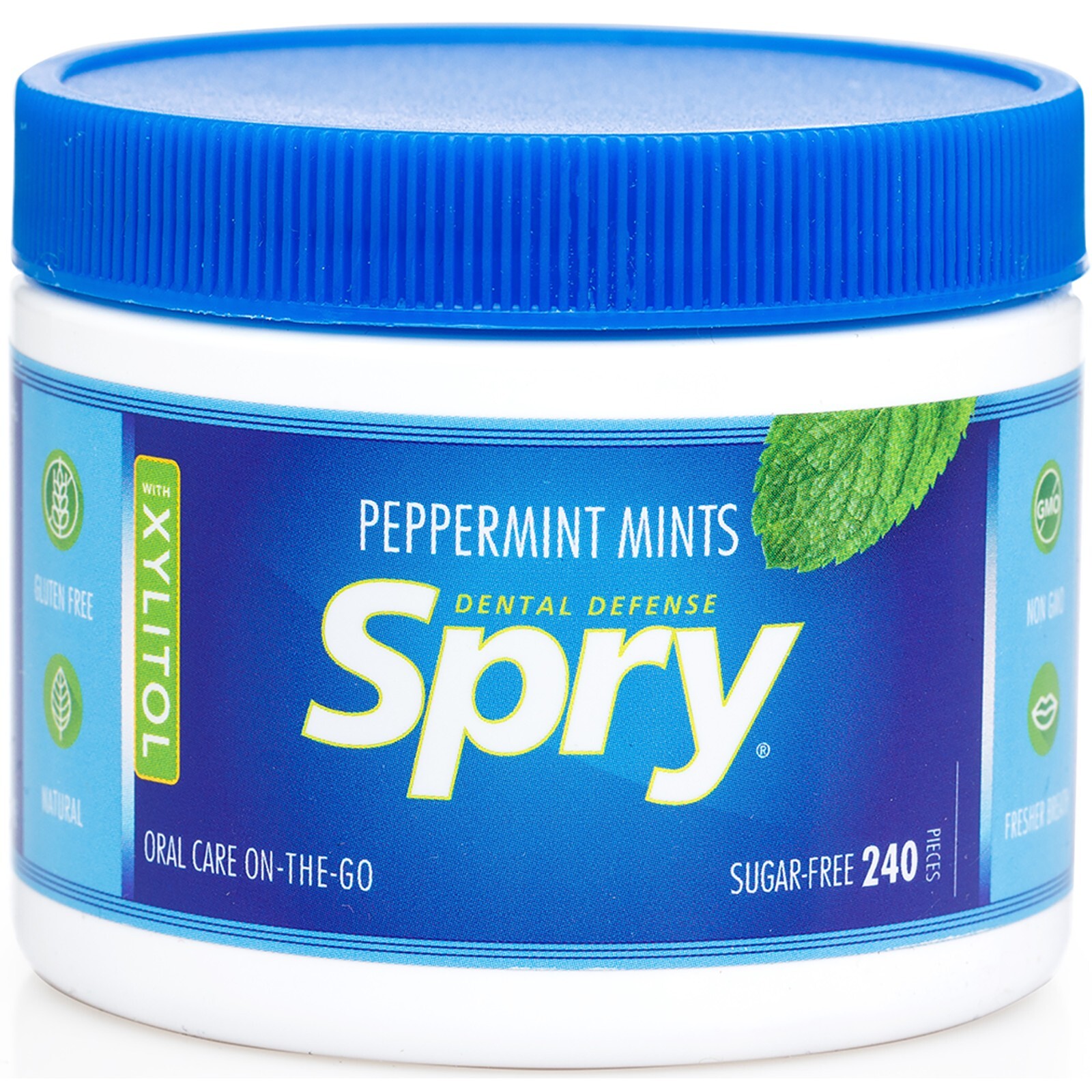 Spry Xylitol Peppermint Sugar Free Candy - Stop Bad Breath, 240 Count Pack of 1 gallery