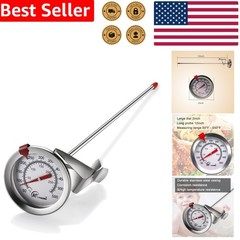 Candy Deep Fry Thermometer Instant Read Dial 12