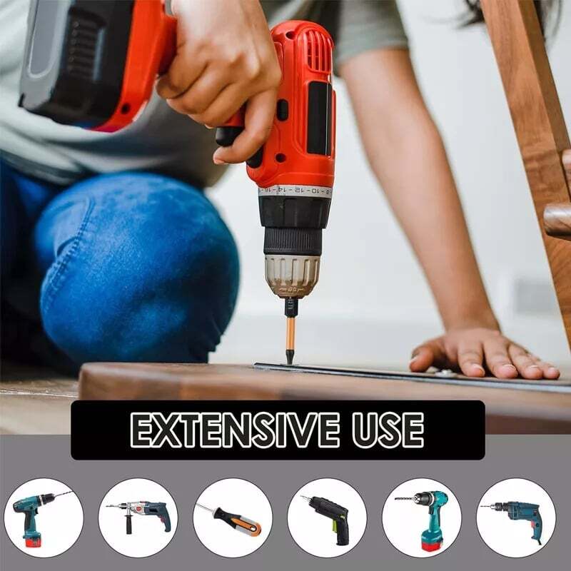 26pc Torx Security Bits - Tamper Resistant Design, Fits Safety Screws, 1/4" Hex​ gallery