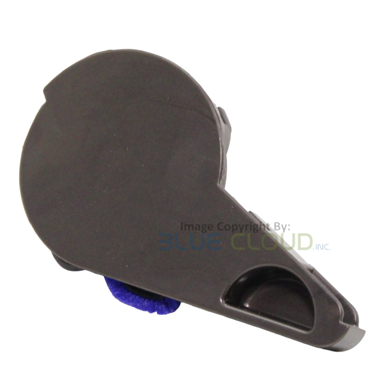 Fluffy Optic DRIVER'S LEFT SIDE END CAP w WHEEL for Dyson V15 V15s # 970445-01 gallery
