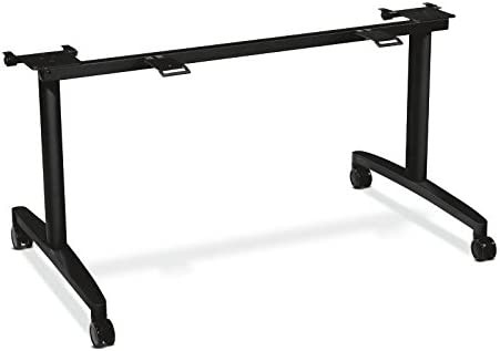 HON Huddle Flip-Top Base For 24"D Table HONMFLIP24CP - Black gallery