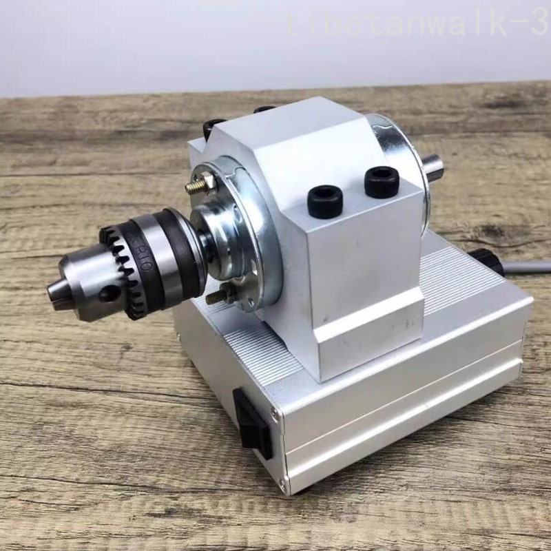 8000rpm Adjustable Fishing Float Body/Tail Paint-24V DC Mini Electric Lathe gallery