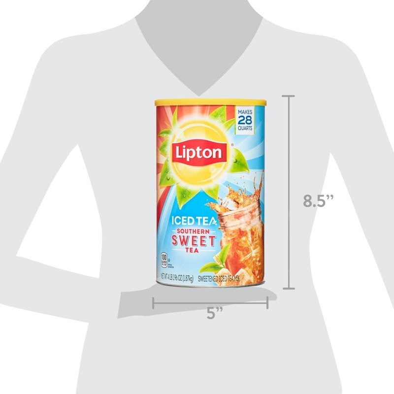 Lipton Southern Sweet Powdered Tea Mix, 28 Quarts gallery