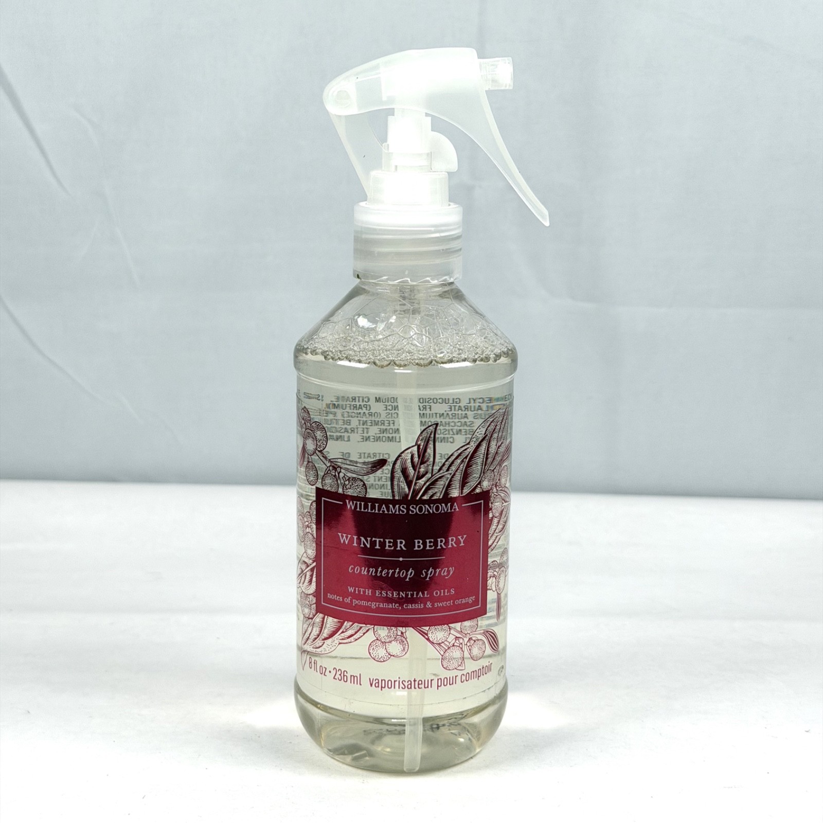 Williams Sonoma Winter Berry Countertop Spray 8oz / New / Discontinued Scent gallery