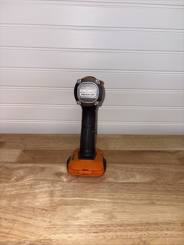 Ridgid 18V Subcompact 1/2 in Drill Driver Brushless Tool Only Model R87012B gallery