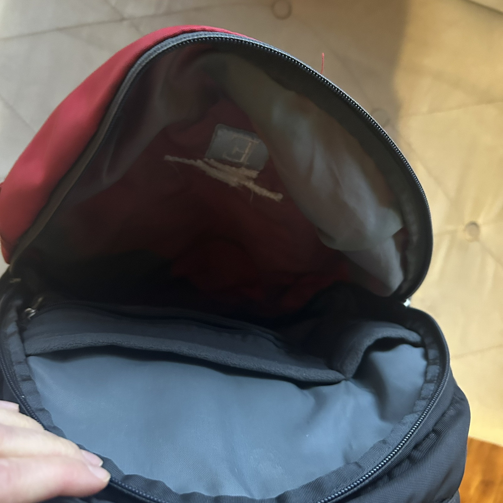 The North Face Flexvent Generator Red Padded Backpack 5