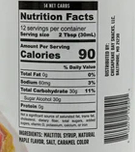 3-PACK - Joseph's Sugar Free Maple Syrup - 2/28/2026 - FREE SHIPPING gallery