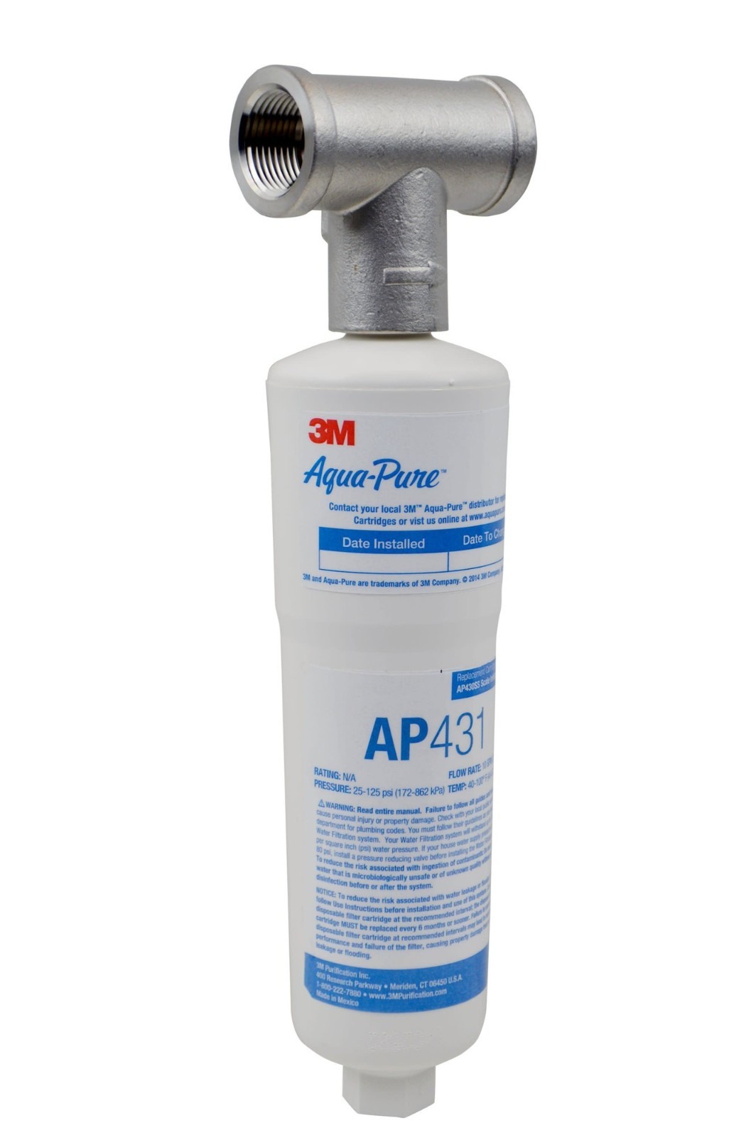 3M™ Aqua-Pure™ Whole House Scale Inhibition Water Treatment System AP430SS AP43 gallery