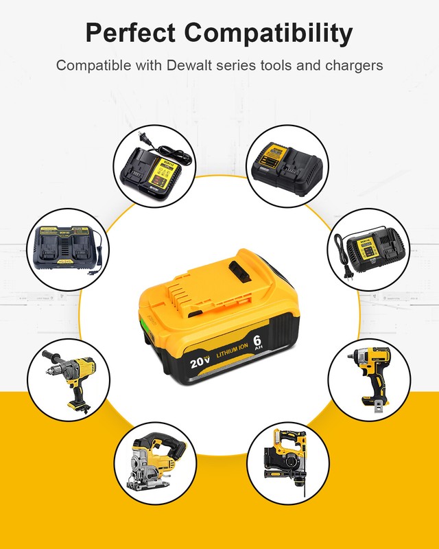 For Genuine DEWALT DCB104 20V MAX Multi-Port Fast Charger or/4X DCB205 Batteries gallery