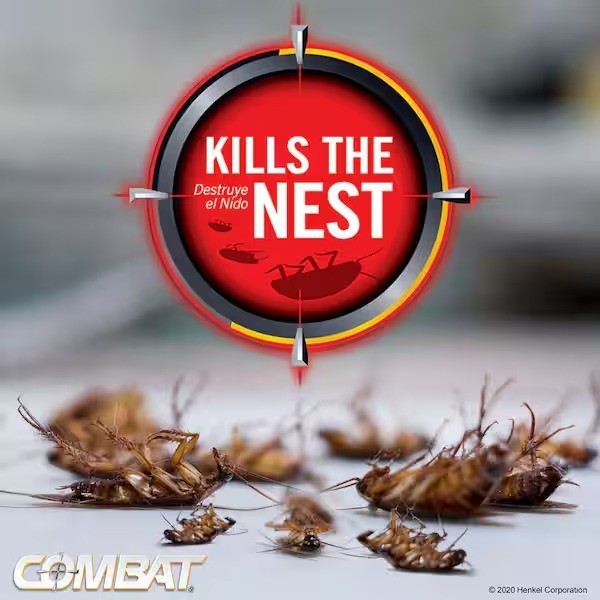 COMBAT Source Kill Max Roach Insect Killer Gel 60g Long action, up to 3 months gallery