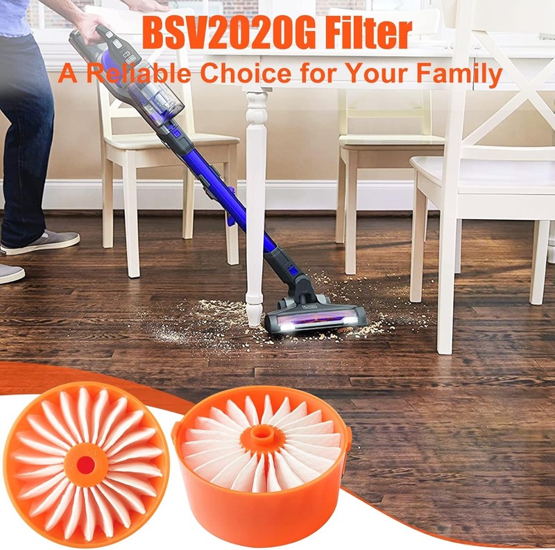 4 Pack Filter Element for BLACK DECKER POWERSERIES Cordless Stick Vacuum gallery
