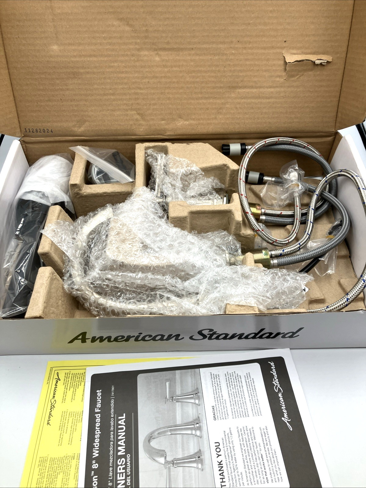 American Standard Rumson 8 in Widespread 2-Handle Bathroom Faucet Brushed Nickel gallery