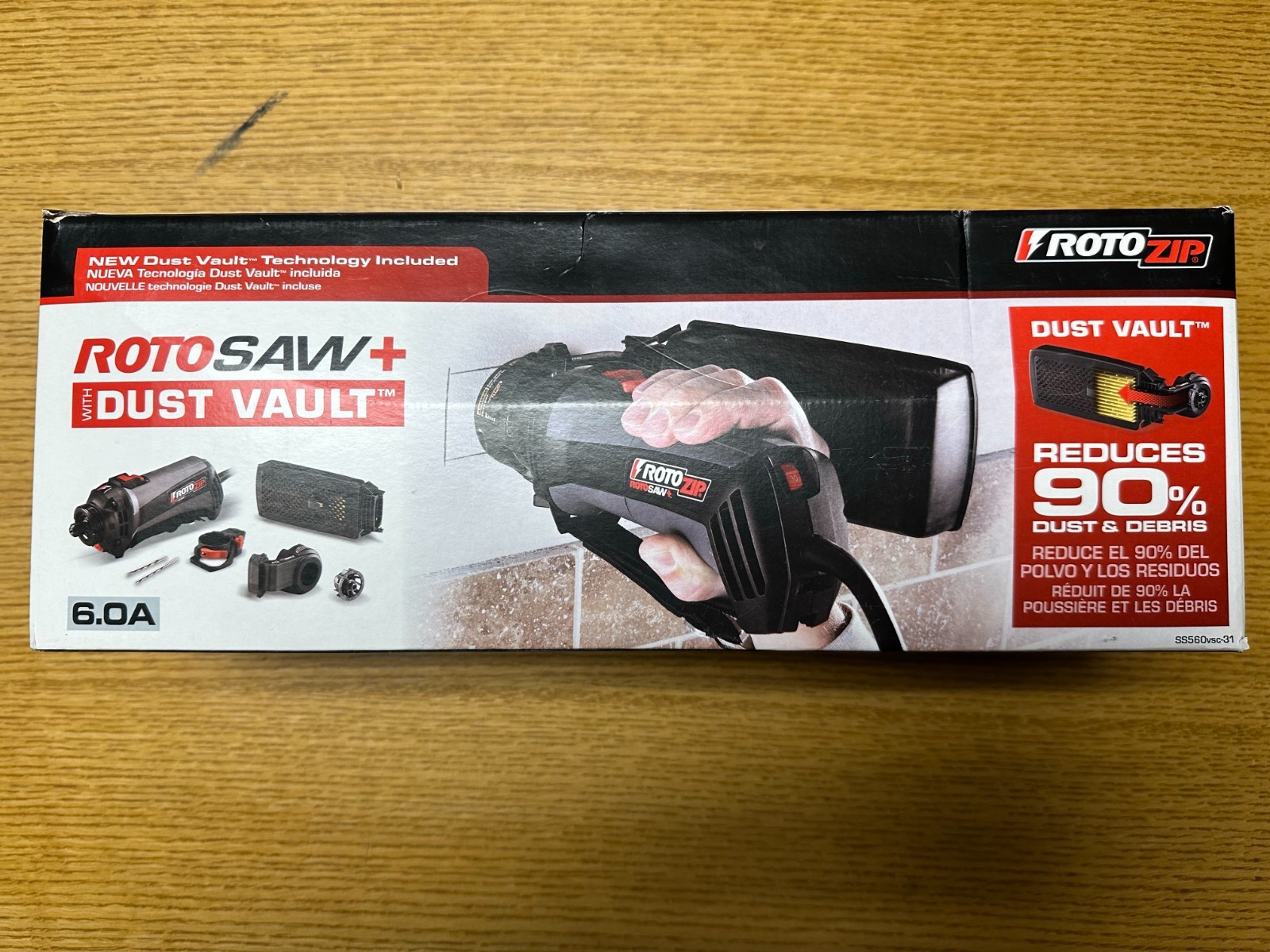 ROTO ZIP ROTO SAW + DUST VAULT #SS560VSC-31 BRAND NEW IN BOX gallery