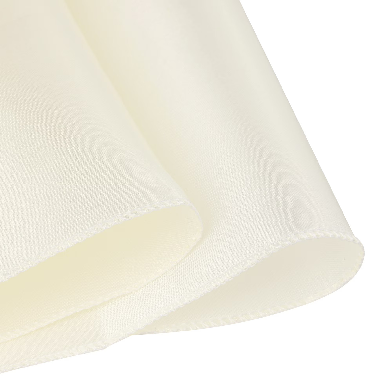 Satin Silk Polyester Table Runners for Wedding, Beige gallery