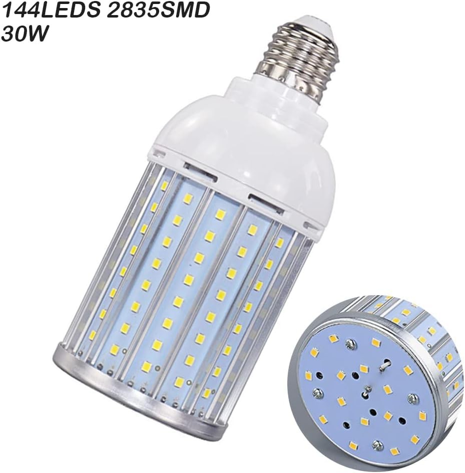 MD Lighting 30W E27 LED Corn Light Bulbs(2 Pack)- 108 Leds 5730 SMD 2700 LM C... gallery