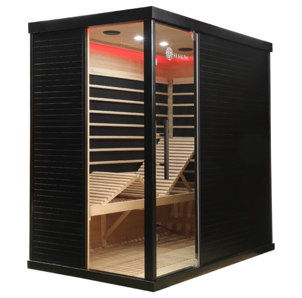 Premium Black Box Far Infrared Sauna: 4 Person gallery