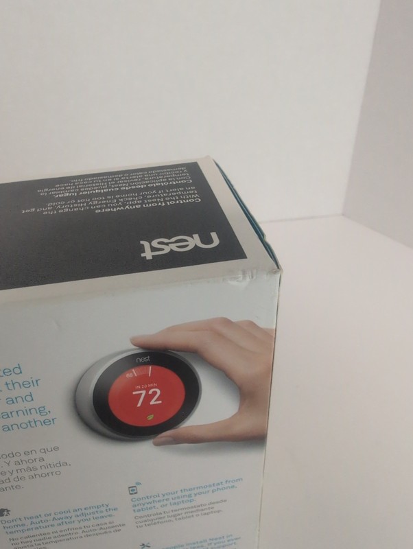 Nest Learning Thermostat 3rd Generation Stainless Steel T3007ES gallery