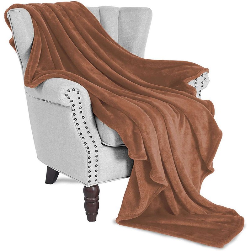 Super Soft Light Weight Plush Fleece Warm Throw Blanket for Couch/Sofa/Bed/Chair gallery