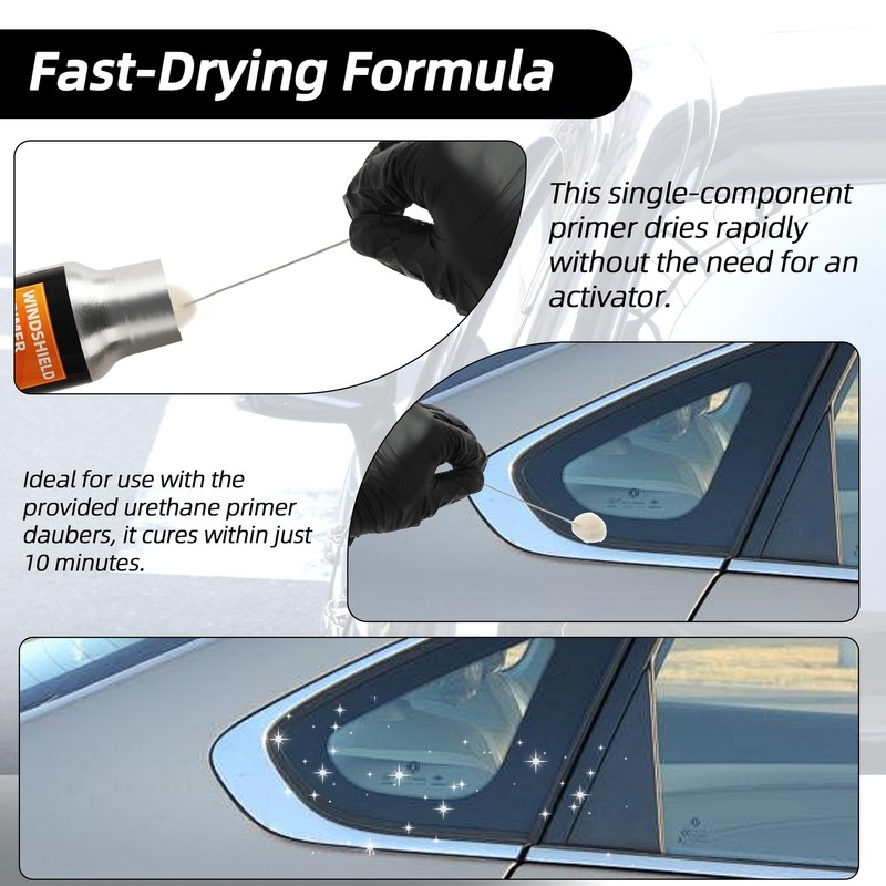 1 fl.oz Windshield Primer, Urethane Primer for Automotive, Promotes Adhesion ... gallery