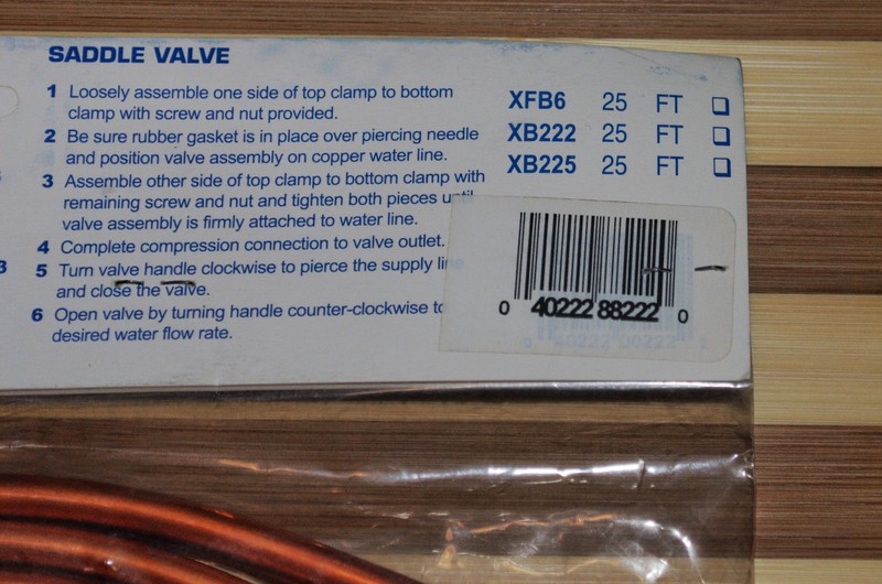 Icemaker Installation Kit 25 ft Copper Ice Maker Evaporative Cooler Humidifier gallery