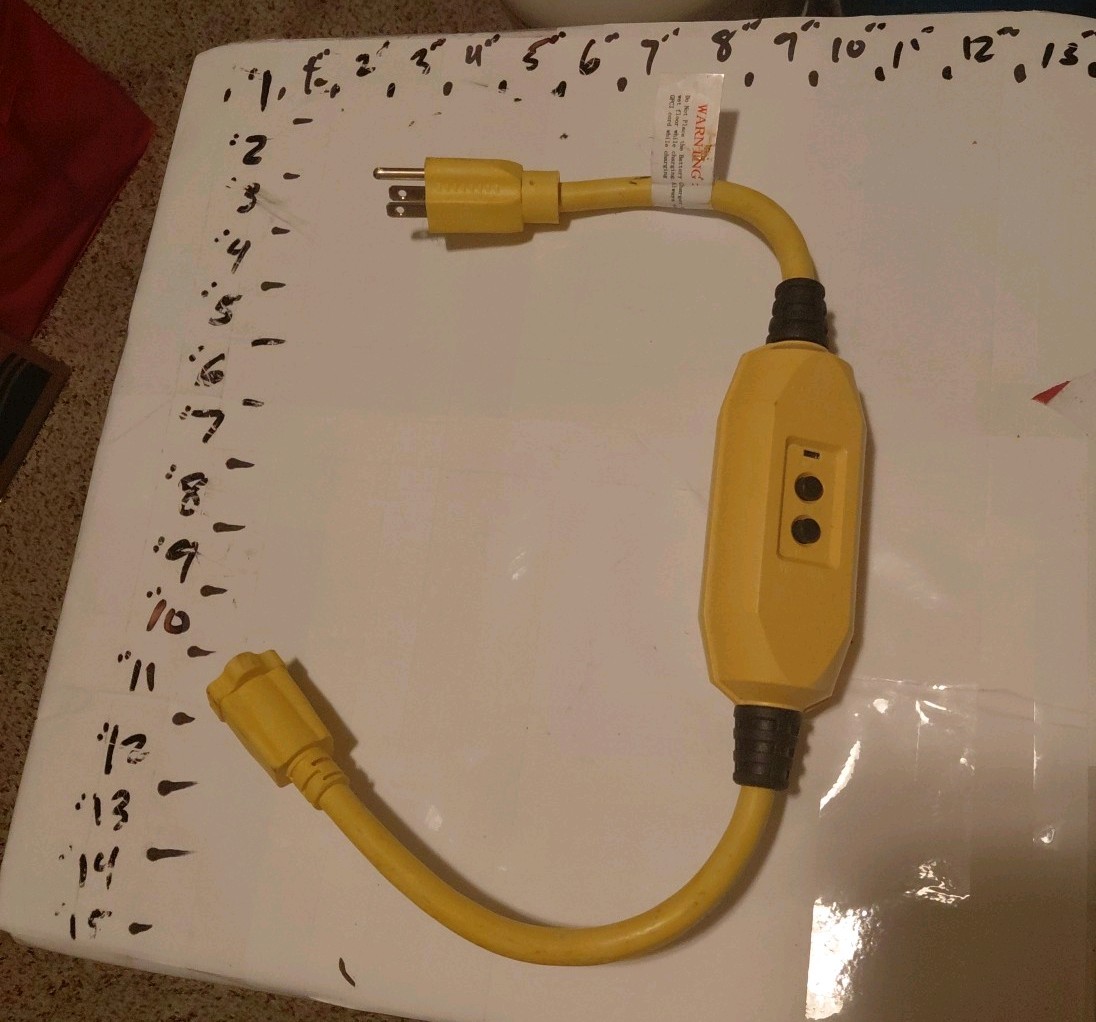 ELEGRIP**125VAC**60Hz**20A**2500W**Class A**Rainproof**CFGI**20"**Tested** gallery