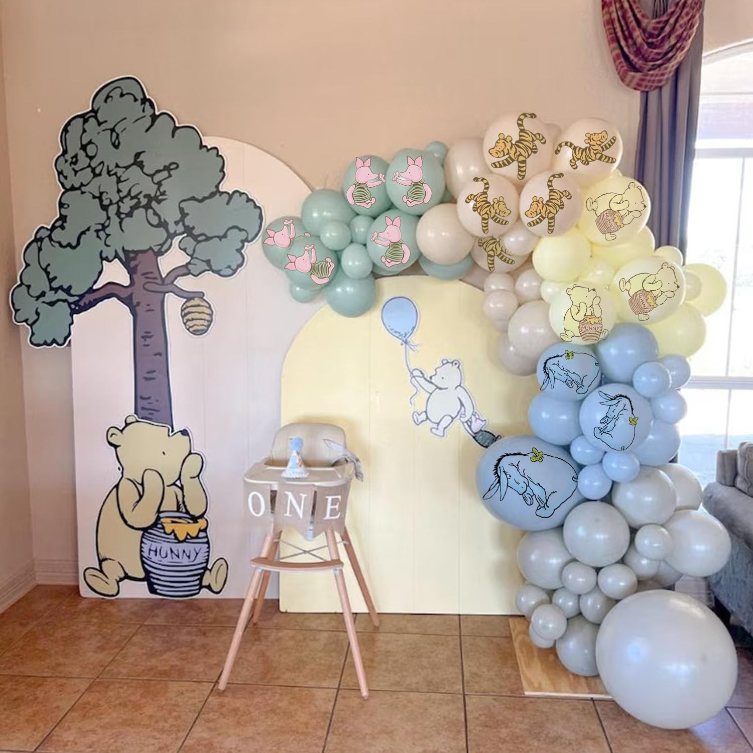 48PCS 12Inches Winnie Balloons for the Pooh Baby Shower Decorations,Winnie Ball gallery