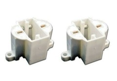 2 pcs – CFL-Compact Fluorescent Lampholder Socket 2Pin GX23 Vertical Snap-In