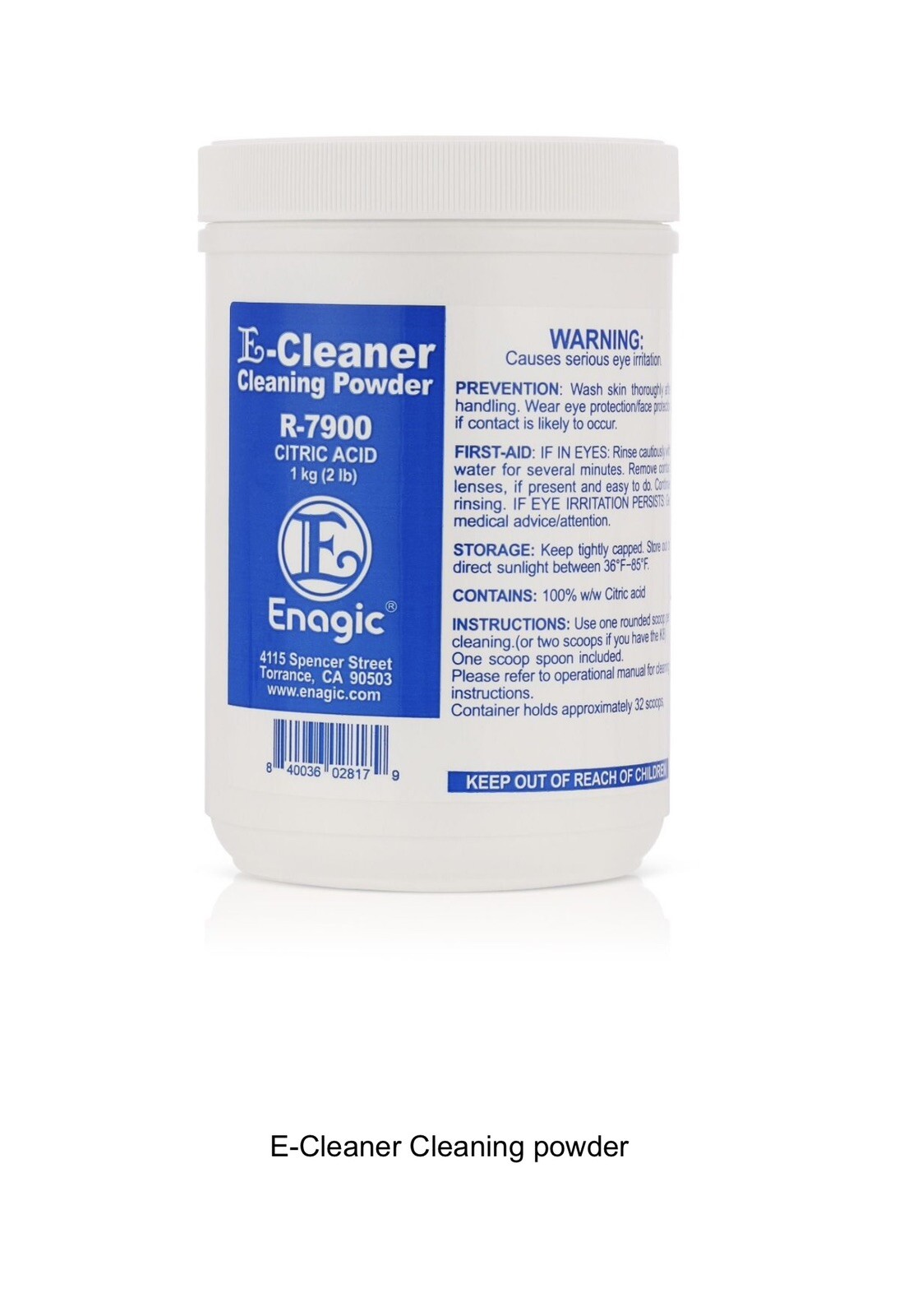 Original Enagic-Cleaner Cleaning powder KANGEN Alkaline Water LEVELUK 2LB 1KG gallery