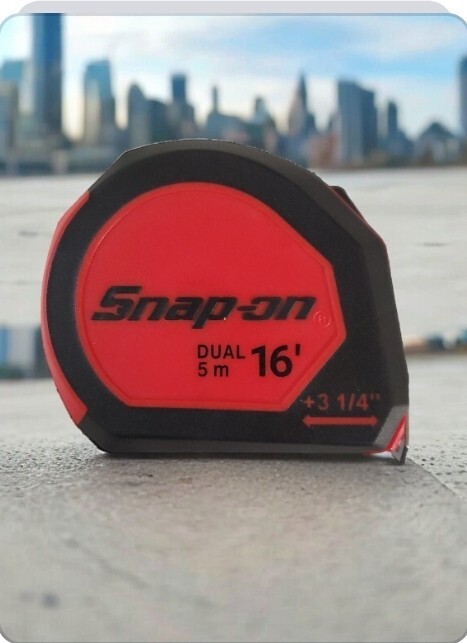 Snap On tools SAE/Metric 16' -5M Tape Measure W/magnet New In Box TPM16EM NEW !! gallery