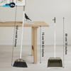 Upgrade Broom with Dustpan Combo Set 48 Long Handle Stiff Broom gallery