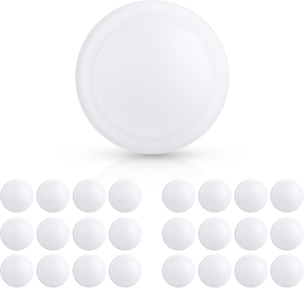 5/6 Inch Dimmable LED Disk Lights, 16.5W Recessed Retrofit Ceiling Downlight, 11