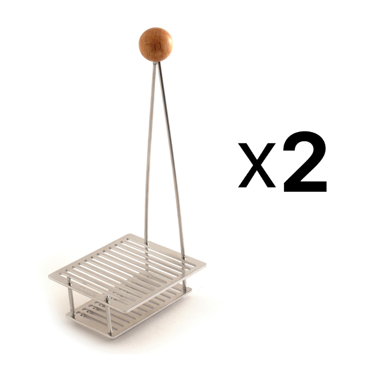 Norpro Canning Preserving Sterilizer Rack 9.75"/25cm Keeps Lids Sterile (2-Pack) gallery