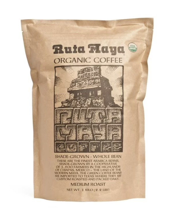 RUTA MAYA MEDIUM ROAST ORGANIC WHOLE BEAN 35.2 OZ, 2.2 LBS gallery