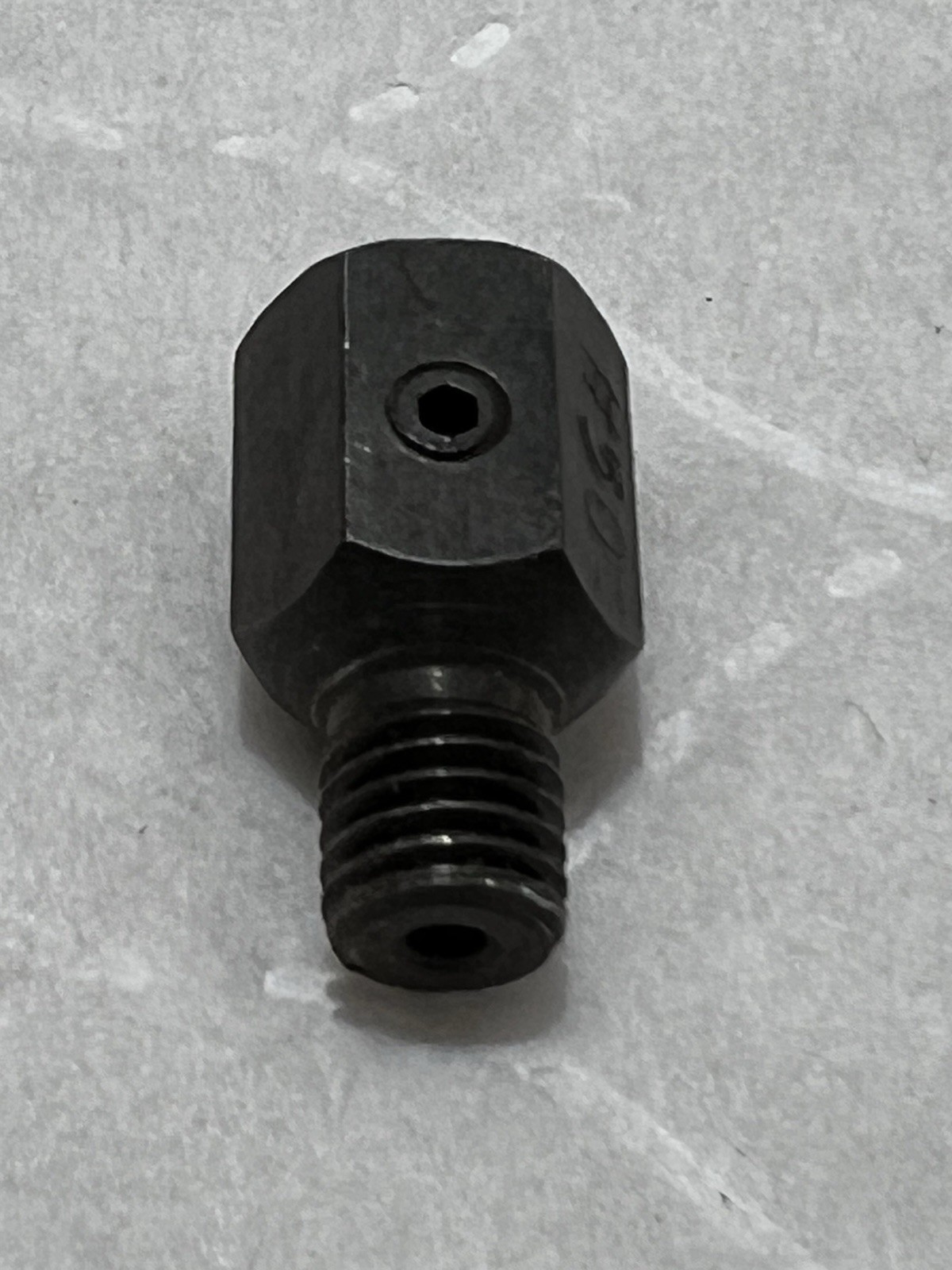 1/4-28 Threaded Shank Drill Bit Adapter With Set Screw, Threaded Drill Bushing gallery