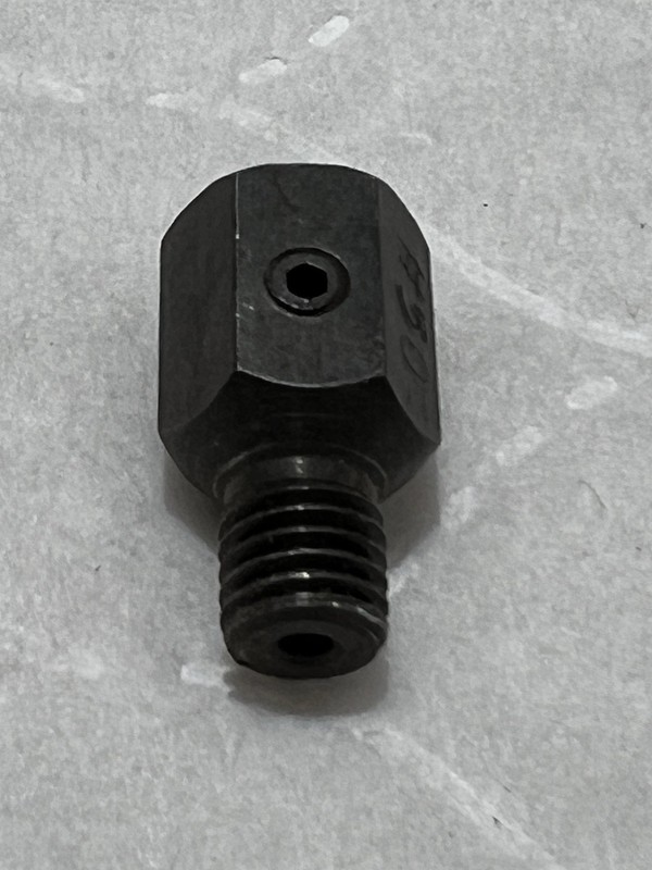 1/4-28 Threaded Shank Drill Bit Adapter With Set Screw, Threaded Drill Bushing gallery