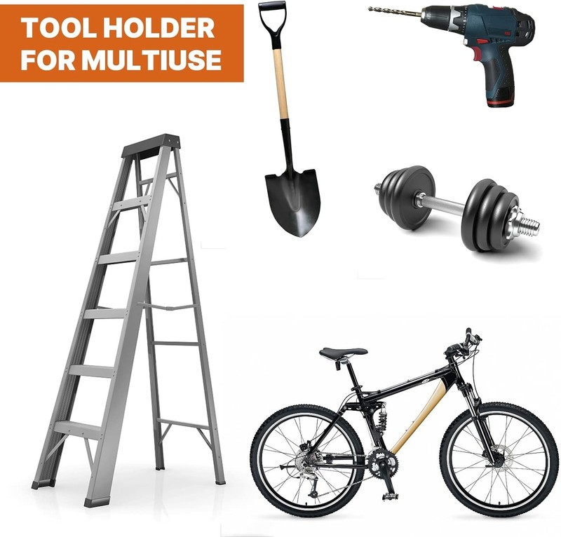 Garage Organization Weed Eater Holder Shed Organizer, Trimmer Rack Garden Pow... gallery
