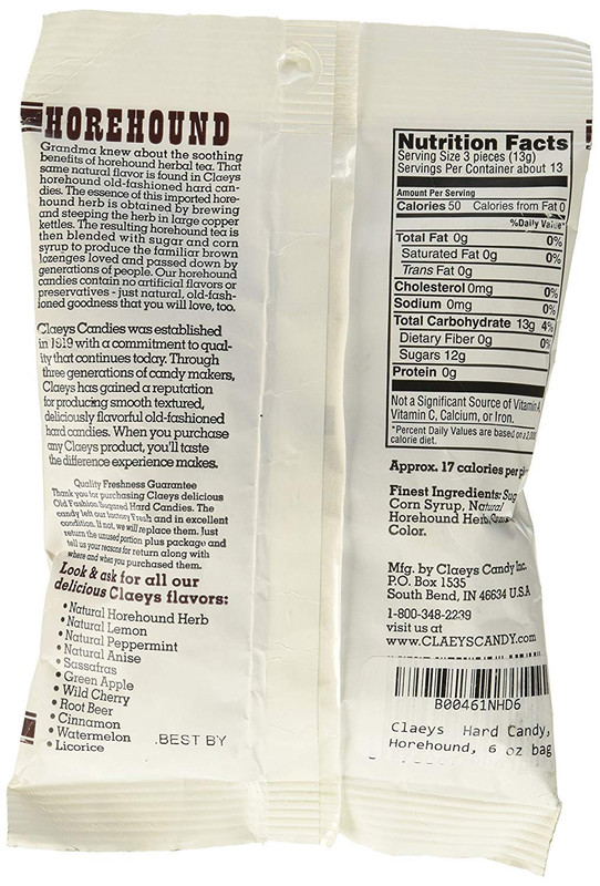 HOREHOUND HARD CANDY6OZ (A) gallery