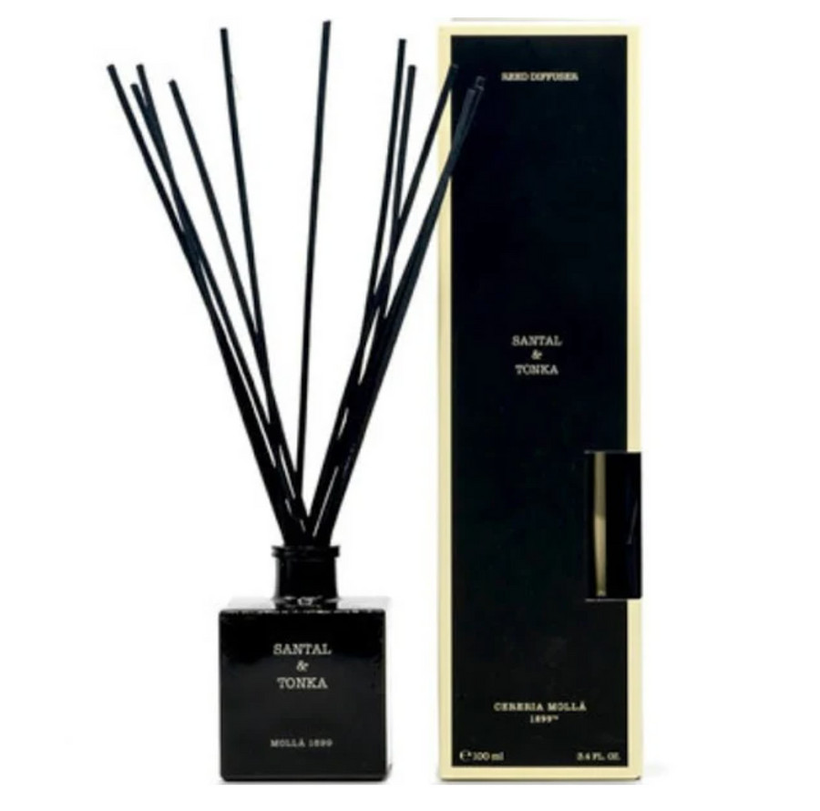 Cereria Molla - Santal & Tonka Reed Diffuser – 3.4oz gallery