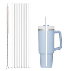Beonsky Replacement Straw Compatible with Stanley 40 oz 30 oz Cup Tumbler 6 Pack