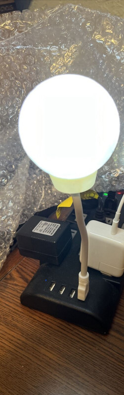 USB Intelligent Voice Control Activated Bulb Lamp Portable Light NEW gallery